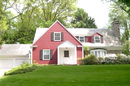 cute red colonial in Scarsdale
